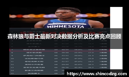 森林狼与爵士最新对决数据分析及比赛亮点回顾